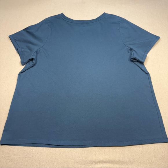 Sonoma Women’s Plus Blue Graphic T-Shirt - Size 1X - Picture 7 of 9